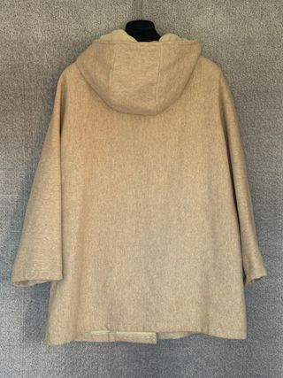 Abrigo dibutti lana beige / 42