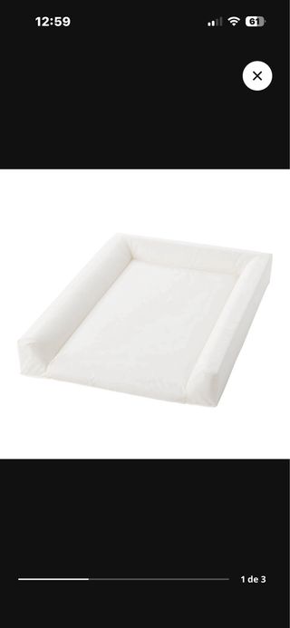 Cambiador Bebé IKEA SMÅSTAD Blanco