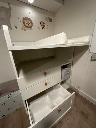 Cambiador Bebé IKEA SMÅSTAD Blanco