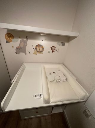 Cambiador Bebé IKEA SMÅSTAD Blanco