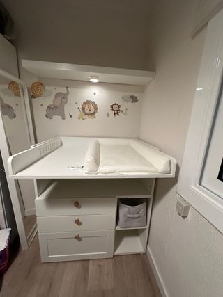 Cambiador Bebé IKEA SMÅSTAD Blanco