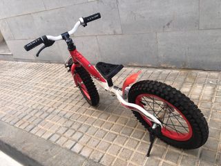 Bicicleta Monty niño/niña roja