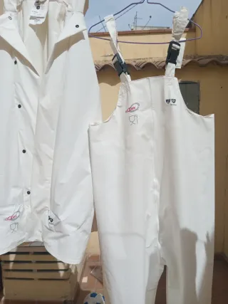 6 Chubasqueros para trabajo lavaderos ,fumigar ot