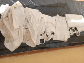 6 Chubasqueros para trabajo lavaderos ,fumigar ot