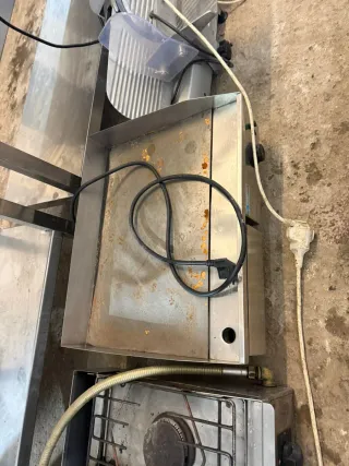 Plancha de cocina profesional