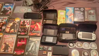 Lote Consolas PSP,Nintendo, x6, tetris,+ Juegos