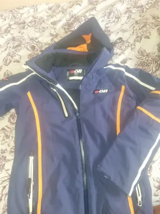 Chaqueta de esquí azul talla 12