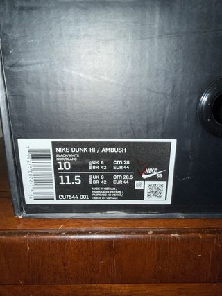 Nike Dunk High x Ambush Repro