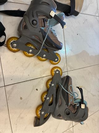 Patinete en línea talla 37