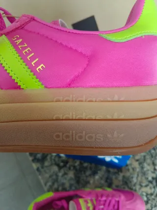 Zapatillas Adidas Gazelle Bold W Talla 37 1/3