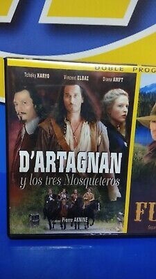 DVD con dos series D´ARTGNAN y los tres mosqueteros + La Ley de los Fuertes