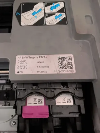 Impresora Multifunción HP Blanca Hp ENVY INSPIRE