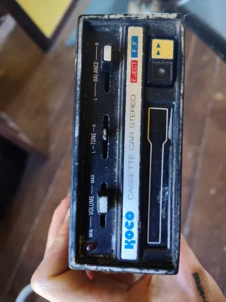 Radio Coche Cassette Koco Vintage