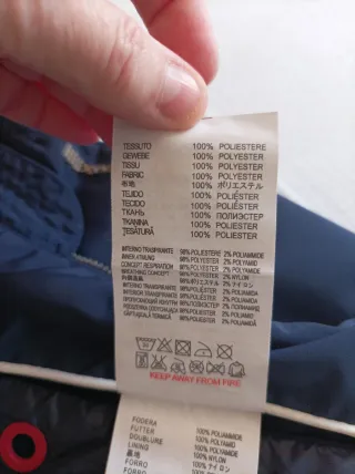 Cazadora Geox Mujer Azul