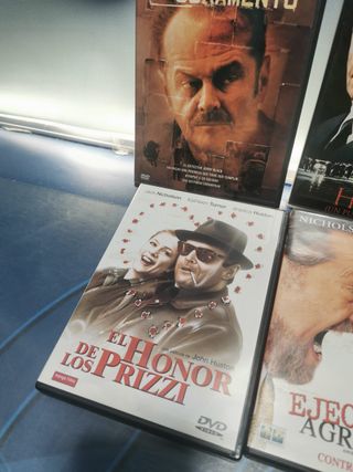 Lote 6 DVD peliculas JACK NICHOLSON-EL JURAMENTO-HOFFA-MEJOR...IMPOSIBLE-EJECUTIVO AGRESIVO y mas