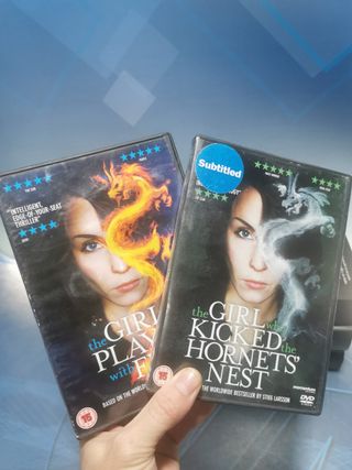 Trilogía Millennium Stieg Larsson + TRILOGIA MILLENNIUM peliculas blu ray y DVD