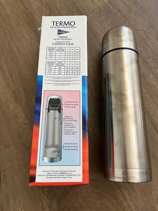 Termo de acero inoxidable 0,75L