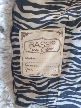 Abrigo niña gris peluche