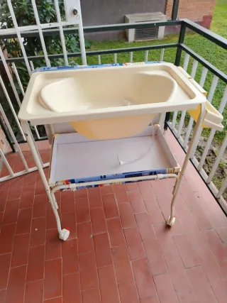 Bañera cambiador bebé