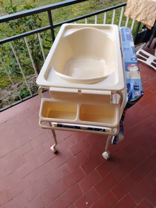 Bañera cambiador bebé