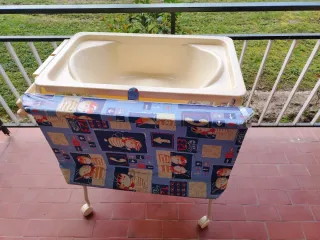 Bañera cambiador bebé