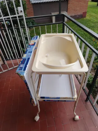 Bañera cambiador bebé