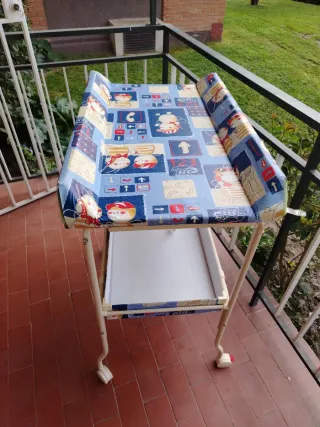 Bañera cambiador bebé