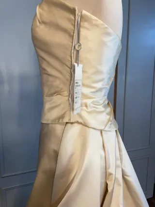 Vestido de Novia Duchesse Champagne