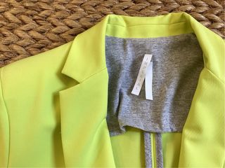 Giacca donna verde lime