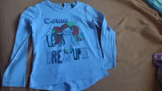 Lote 9 Camisetas Manga Larga Niña