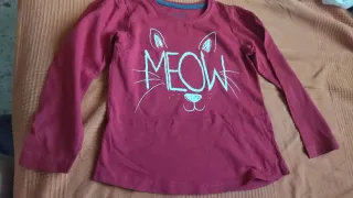 Lote 9 Camisetas Manga Larga Niña