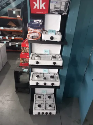 Cocina portátil tara mínima desde