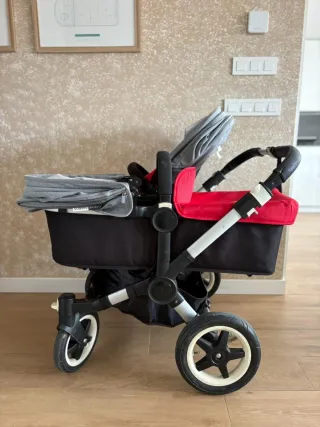Bugaboo Donkey Doble - convertible en gemelar