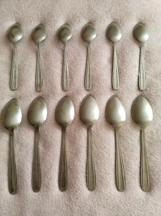 Juego Cucharas Alpaca Gallo