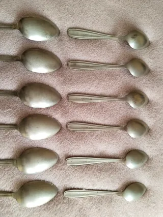 Juego Cucharas Alpaca Gallo