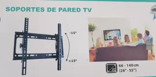 SOPORTE TV HASTA 46" PULGADAS A ESTRENAR