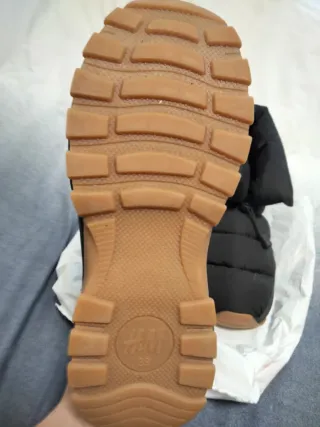 Botas de nieve mujer impermeables negras.