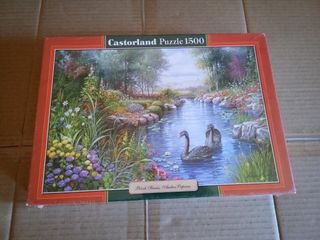 Puzzle Castorland 1500 Piezas Cisnes Negros