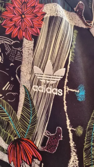 Sudadera Adidas Estampado Floral