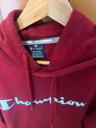 Sudadera Champion Roja Talla M