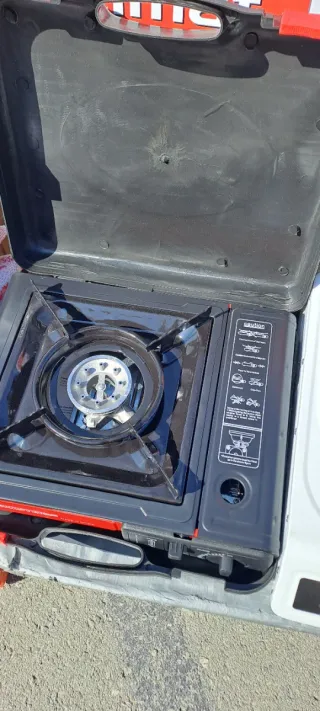 Cocina de gas portátil 1 fuego