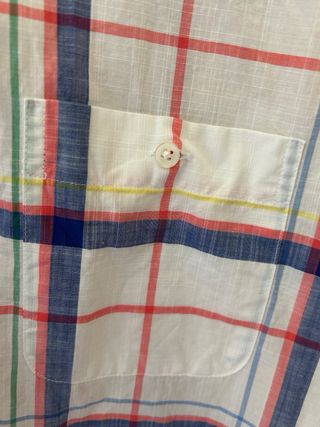 Camisa manga corta cuadros Dustin