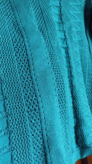 Jersey corto de punto calado