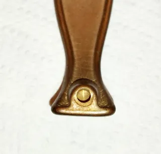 Maniglie vintage ottone bronzato 8 coppie
