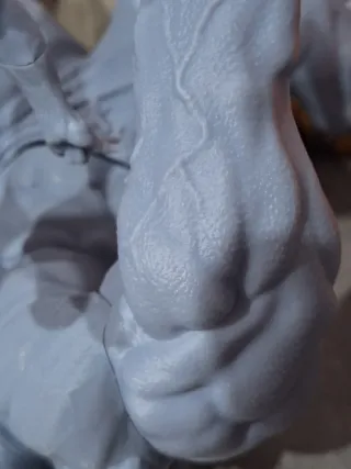 Figura Resina 3D Spiderman vs Hulk