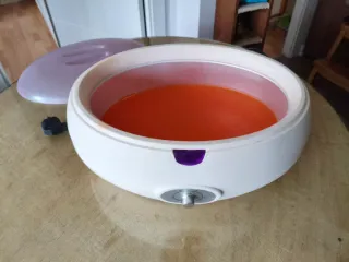 Calentador de parafina para manos y pies