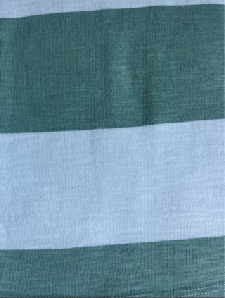 Polo Gocco Rayas Verdes y Blancas Talla 8