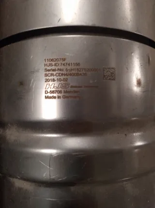 Catalizador de máquinaria obra publica