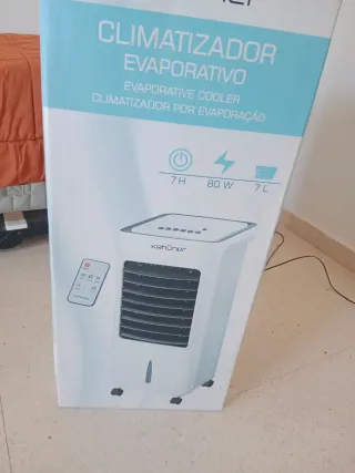 Climatizador Krehuner Blanco y Negro