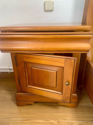 Dormitorio Matrimonio Madera Nogal